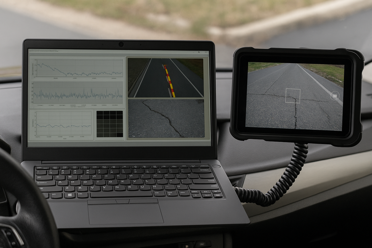 Low-Cost Pavement Management System